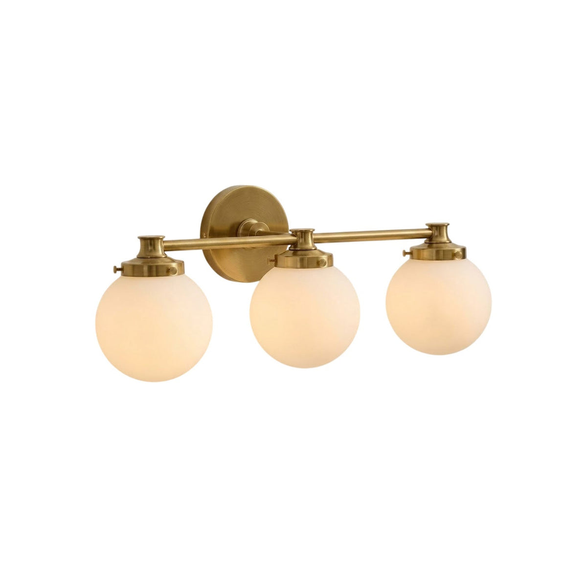 Hayes wandlamp met glazen bol