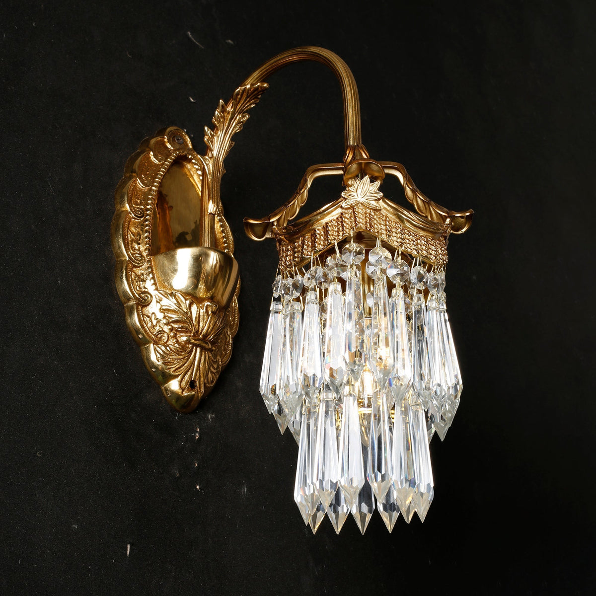 Mayfield kristallen wandlamp