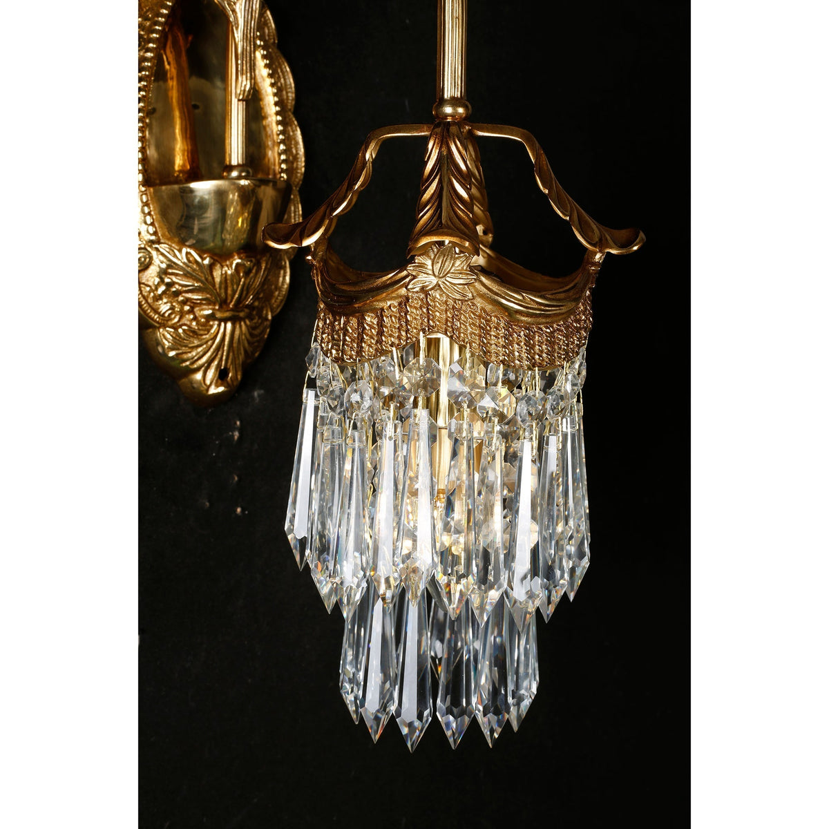 Mayfield kristallen wandlamp