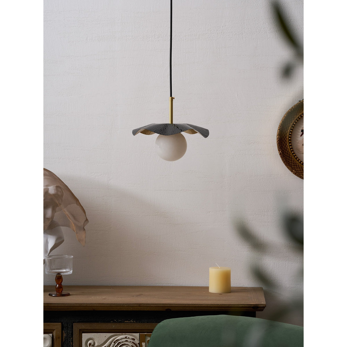 Orviano albasten hanglamp