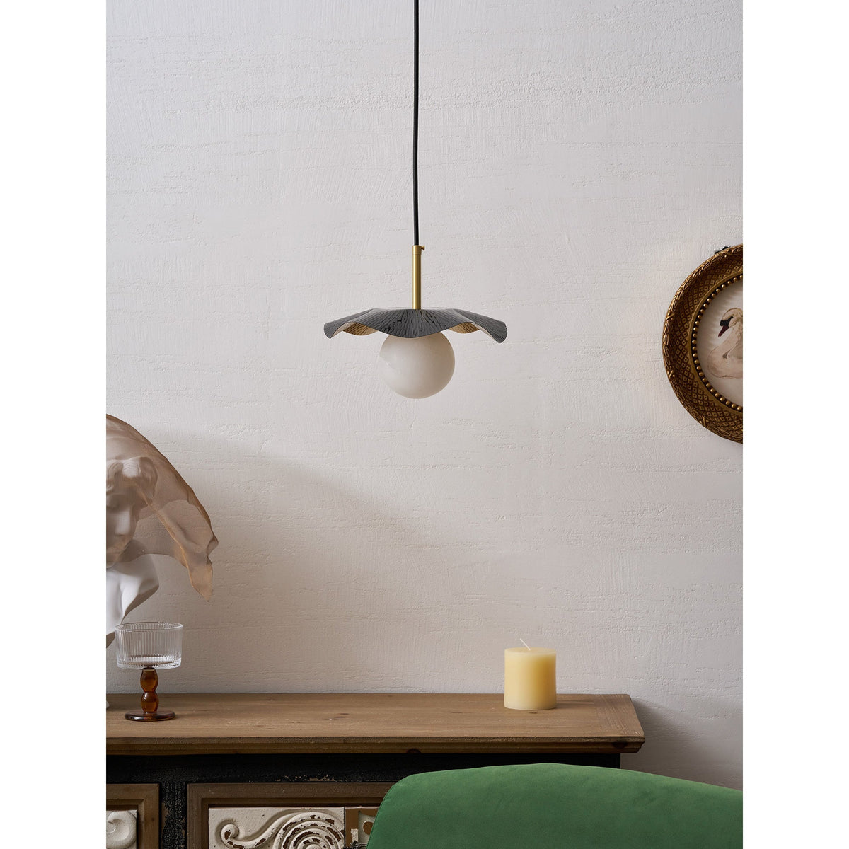 Orviano albasten hanglamp