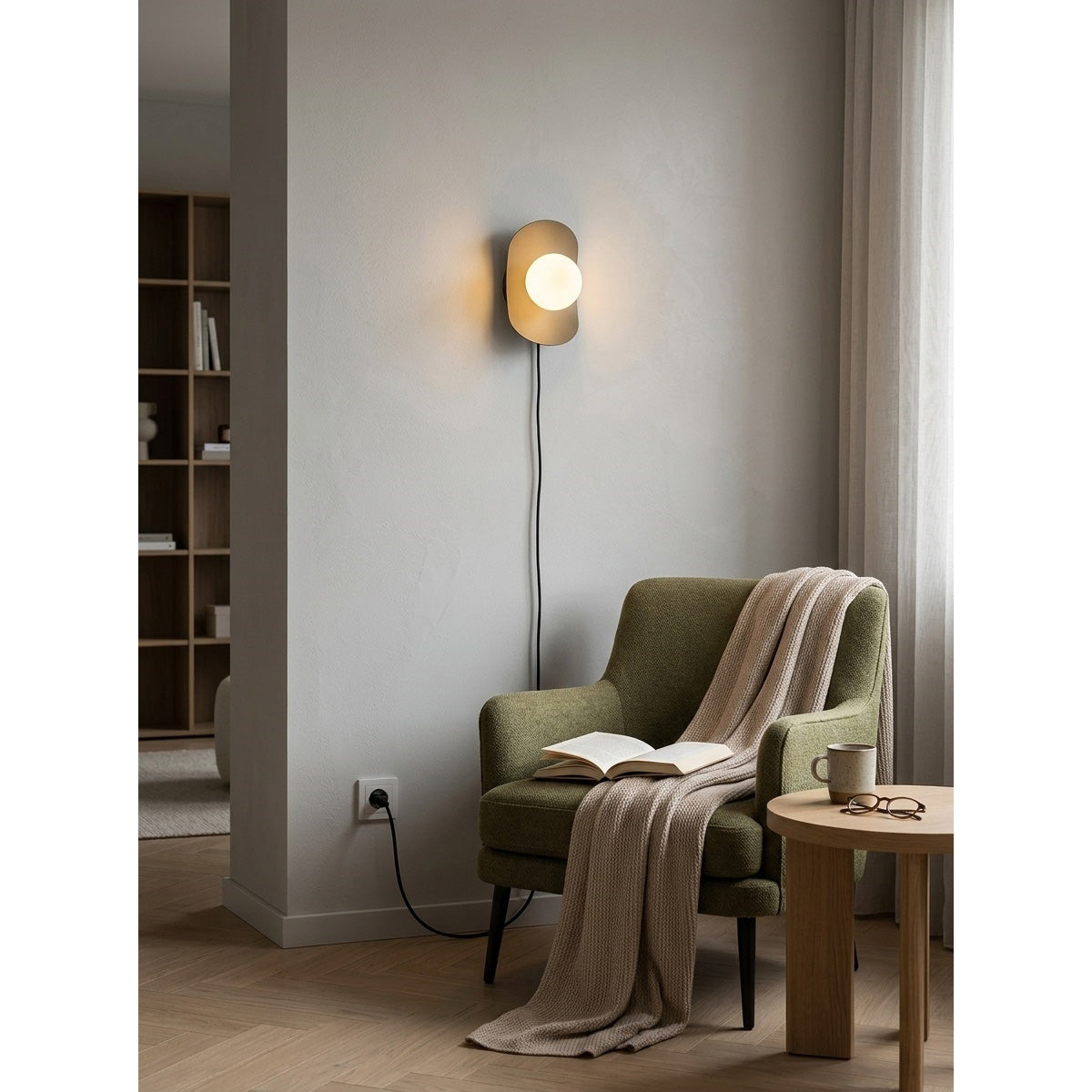 Veliielle wandlamp