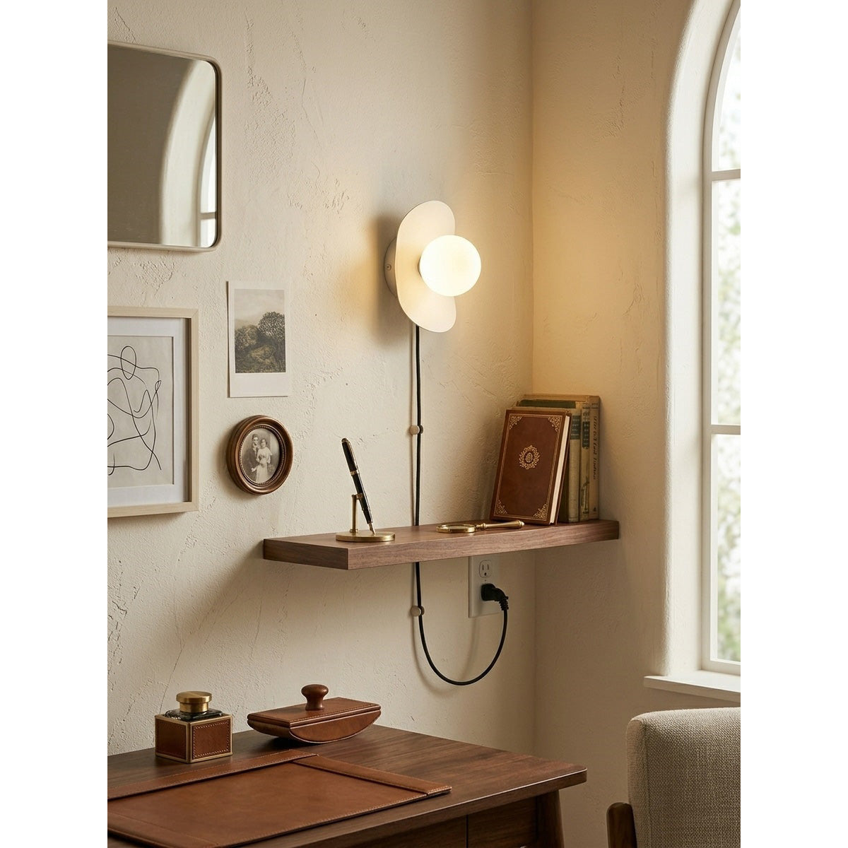 Veliielle wandlamp
