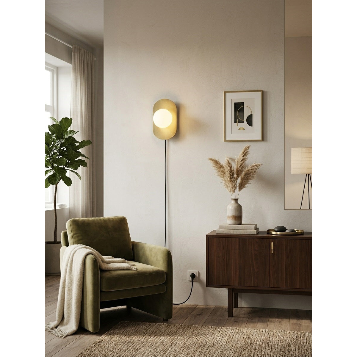 Veliielle wandlamp