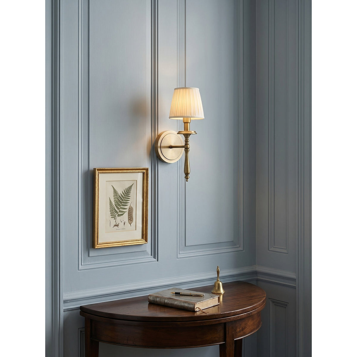 Oriisine wandlamp van messing