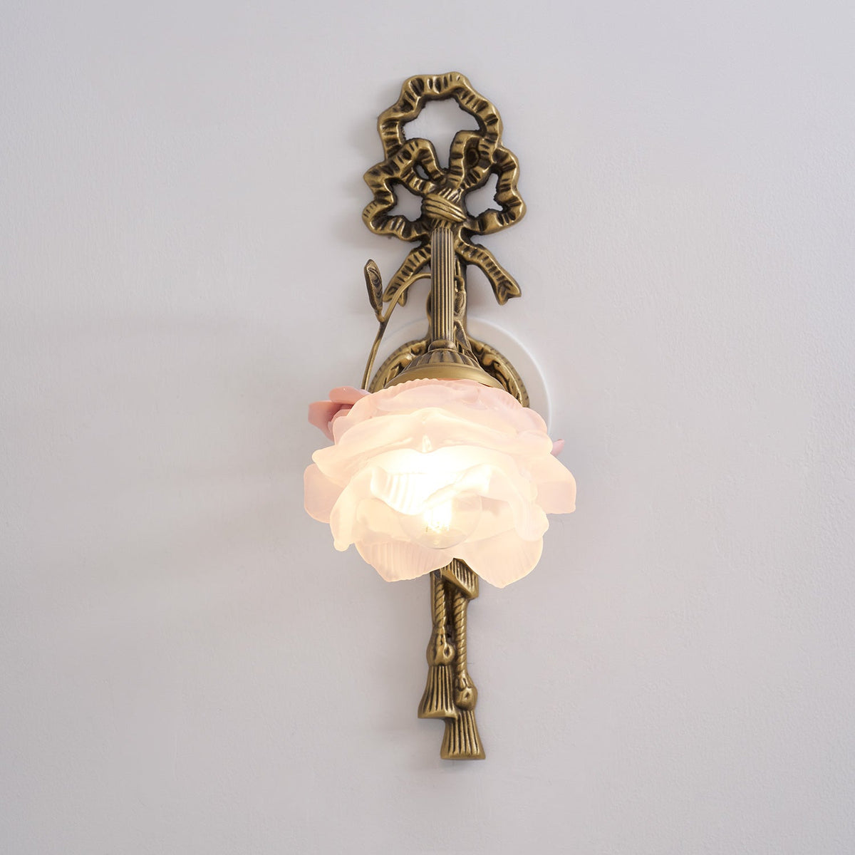 Valmora wandlamp roze