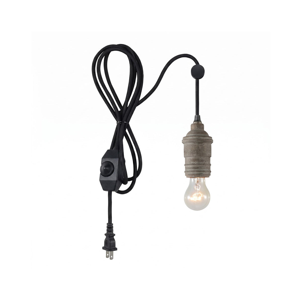 Silvares houten hanglamp