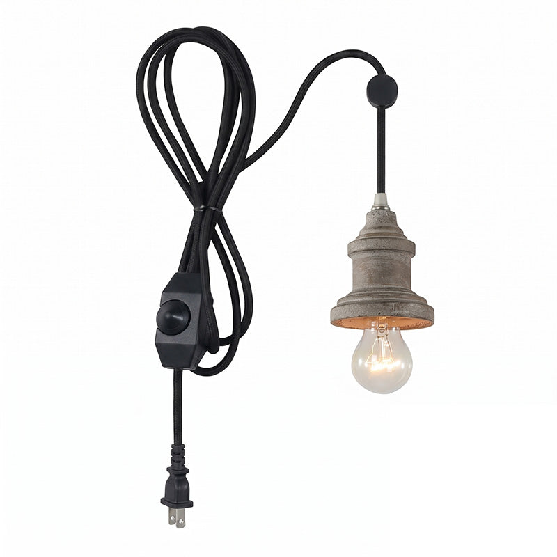 Silvares houten hanglamp