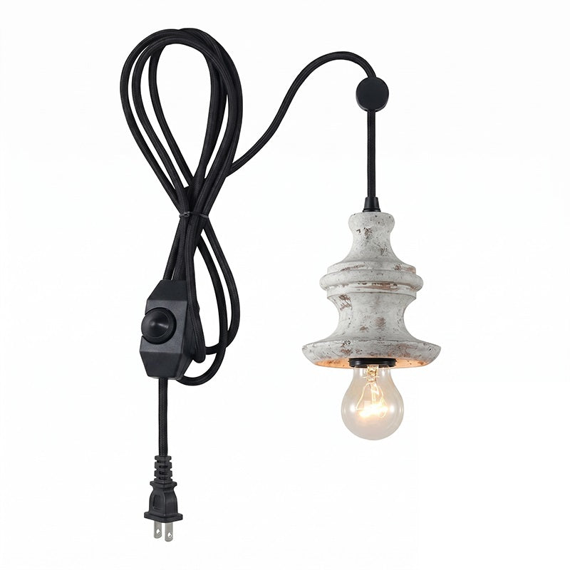 Vornel houten hanglamp met zwang