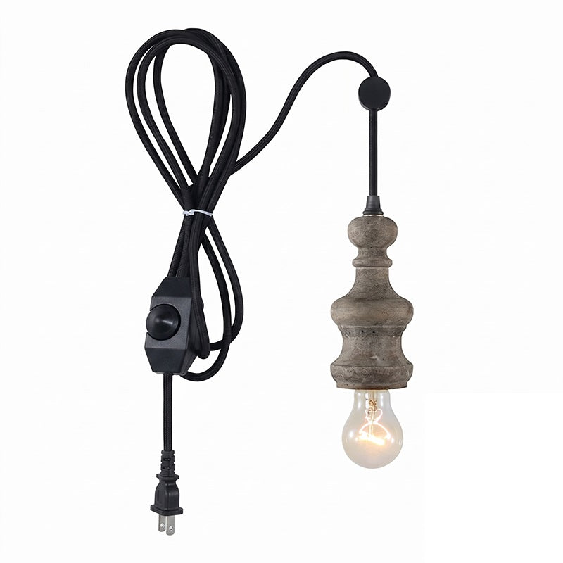 Vornel houten hanglamp met zwang