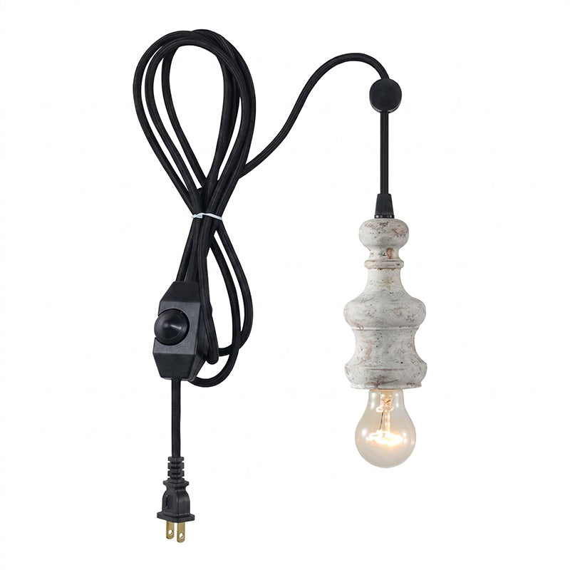 Vornel houten hanglamp met zwang