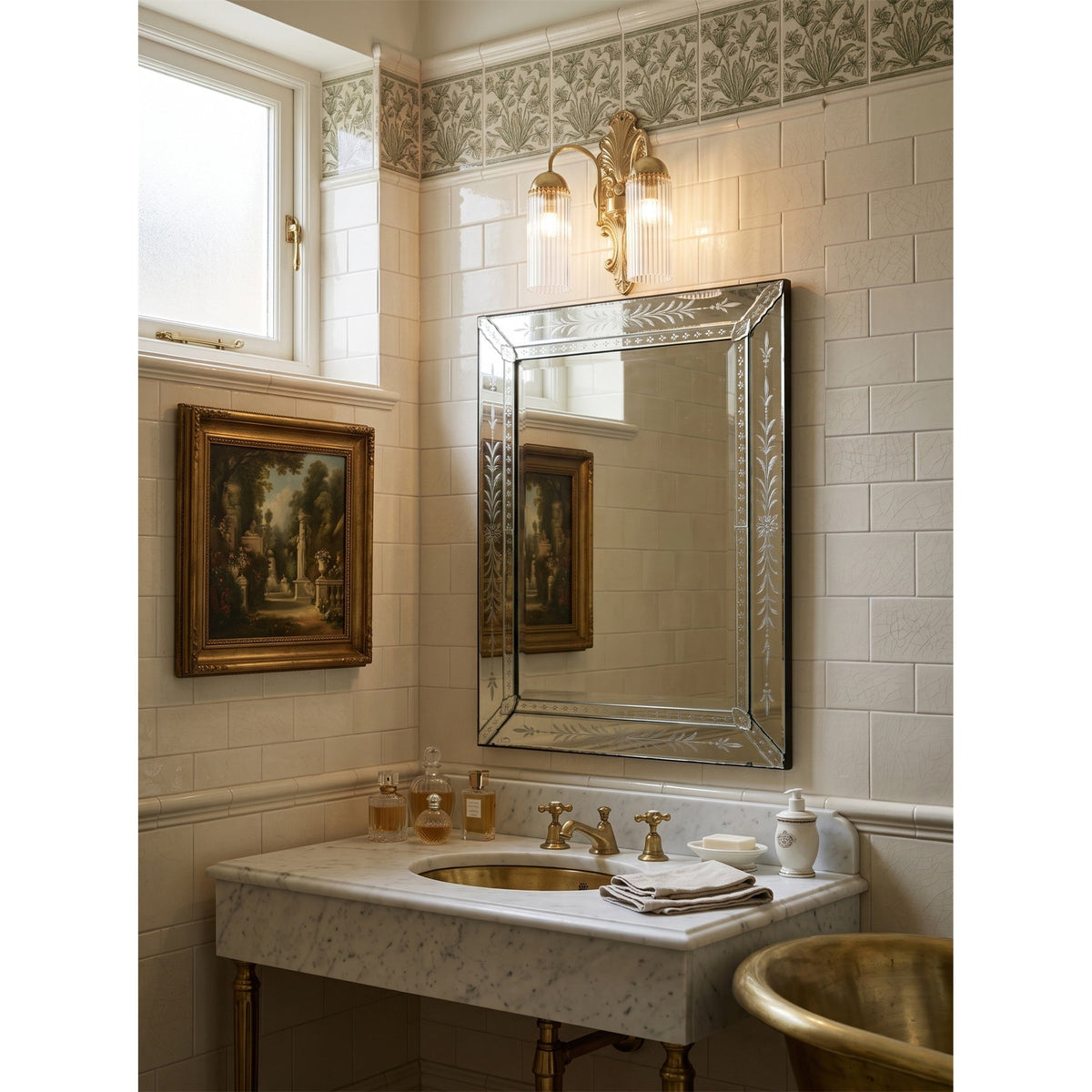 Triest wandlamp