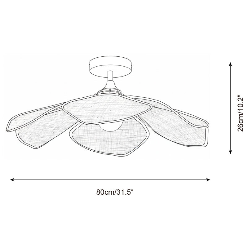 Anselma plafondlamp