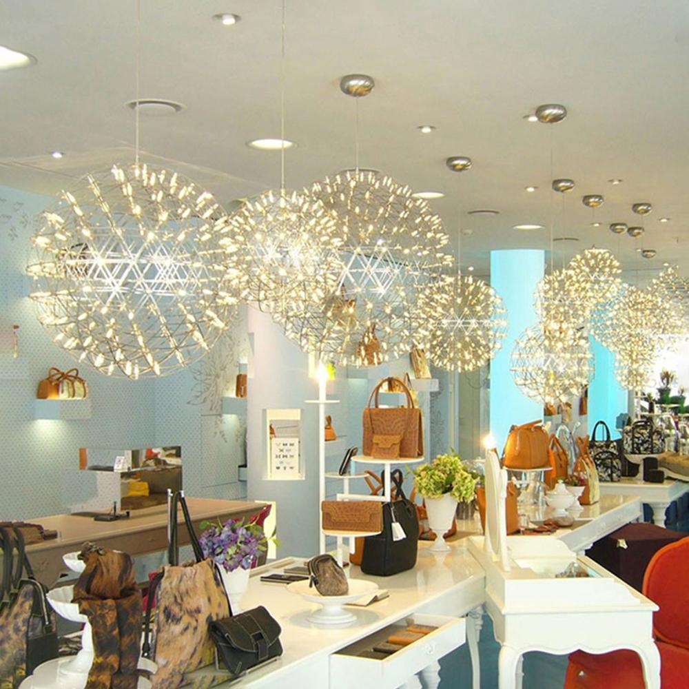 Delcourt Silver Spark Ball hanglamp