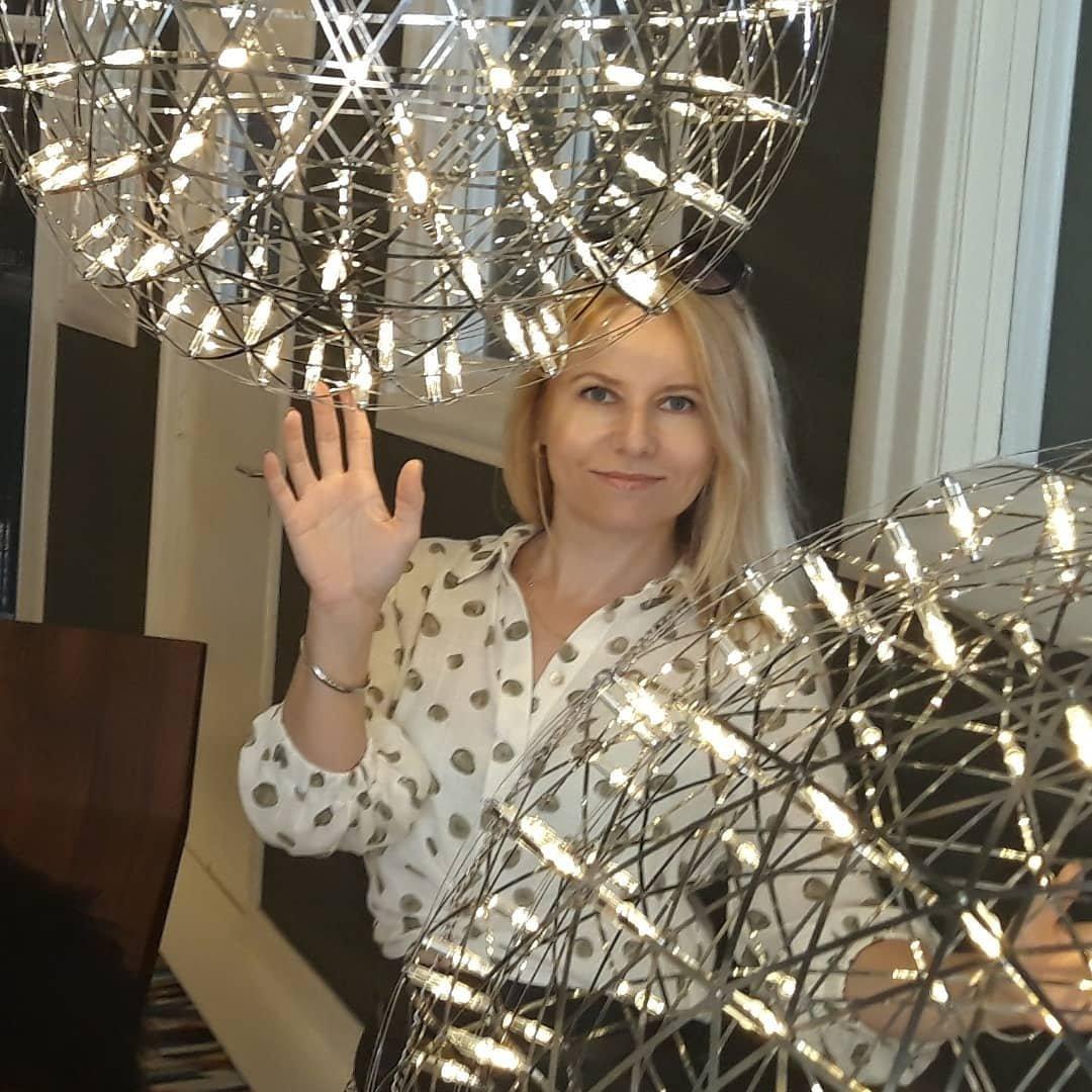 Delcourt Silver Spark Ball hanglamp