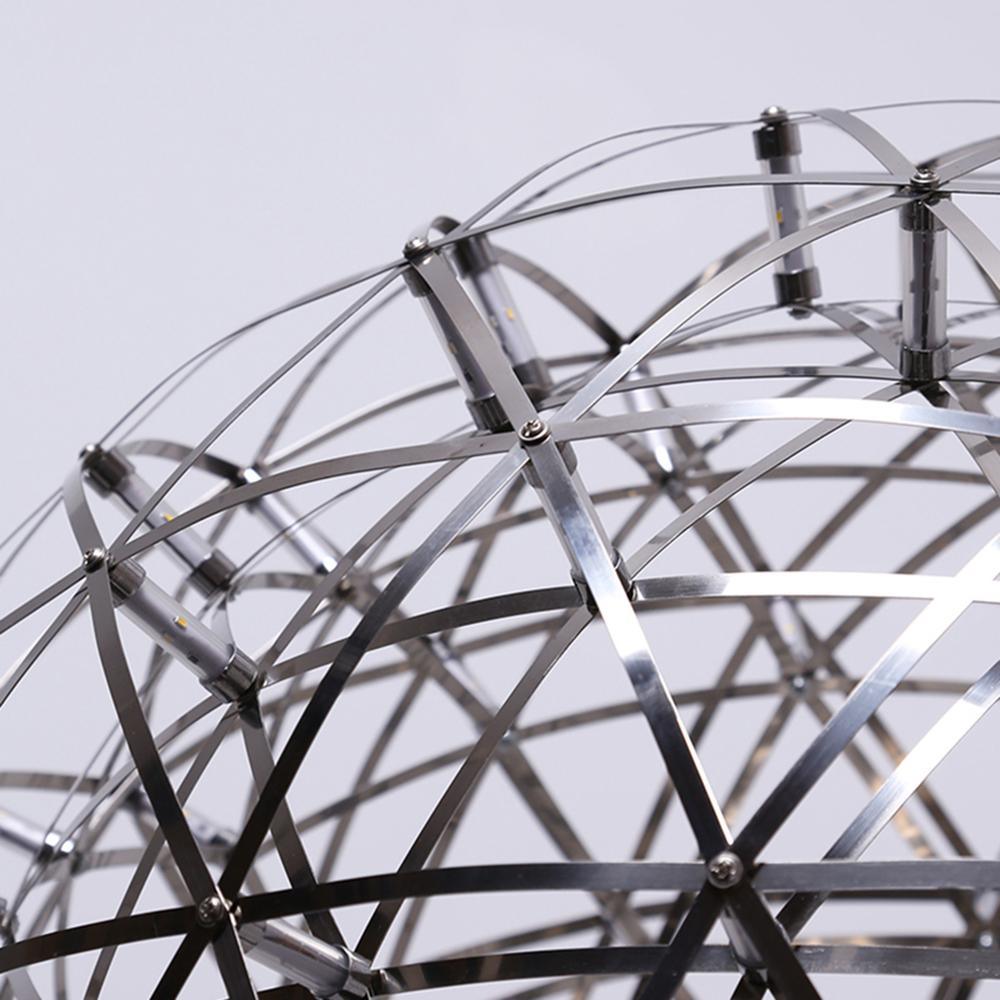 Delcourt Silver Spark Ball hanglamp