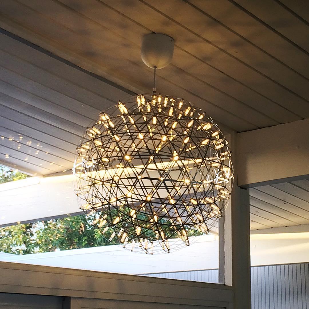 Delcourt Silver Spark Ball hanglamp