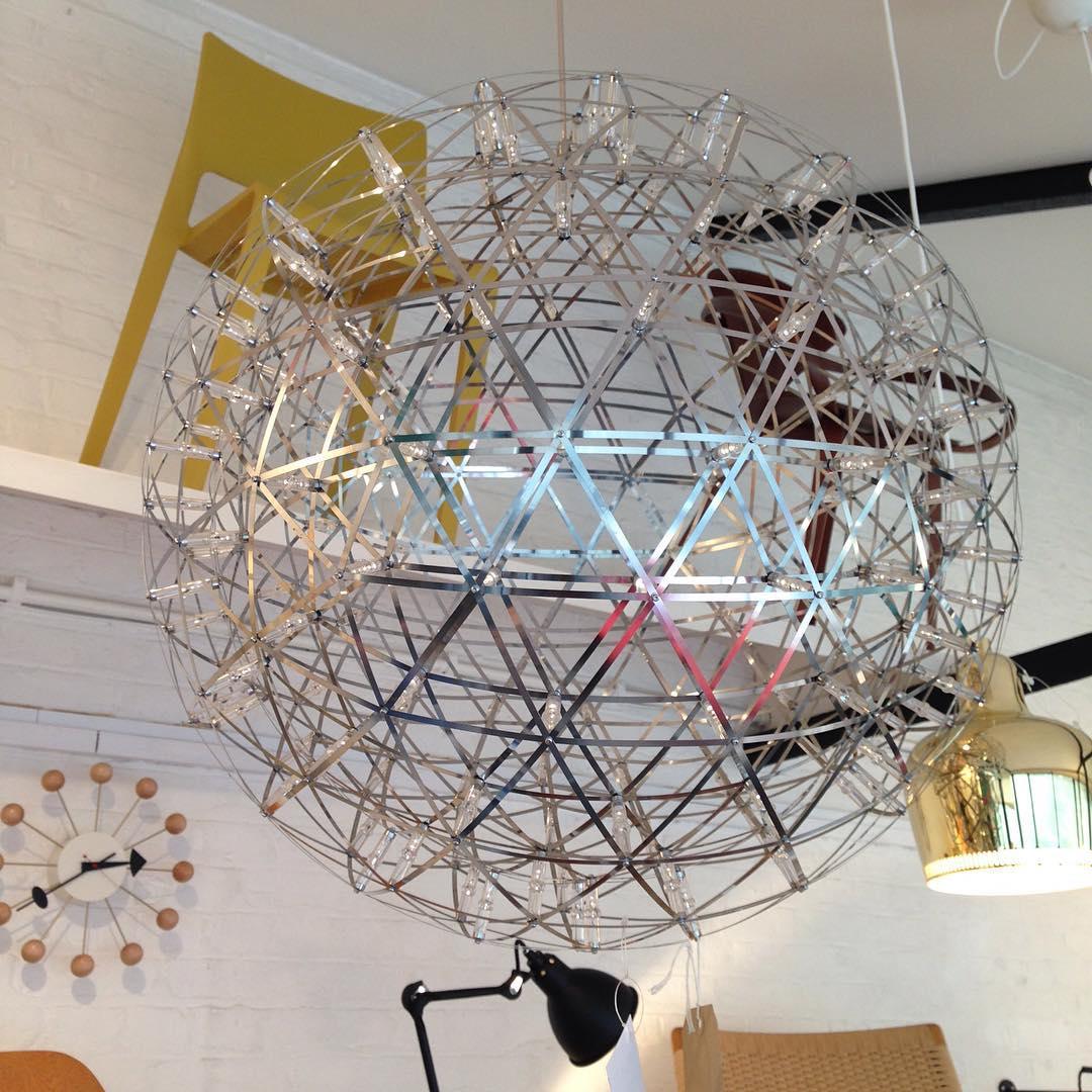 Delcourt Silver Spark Ball hanglamp