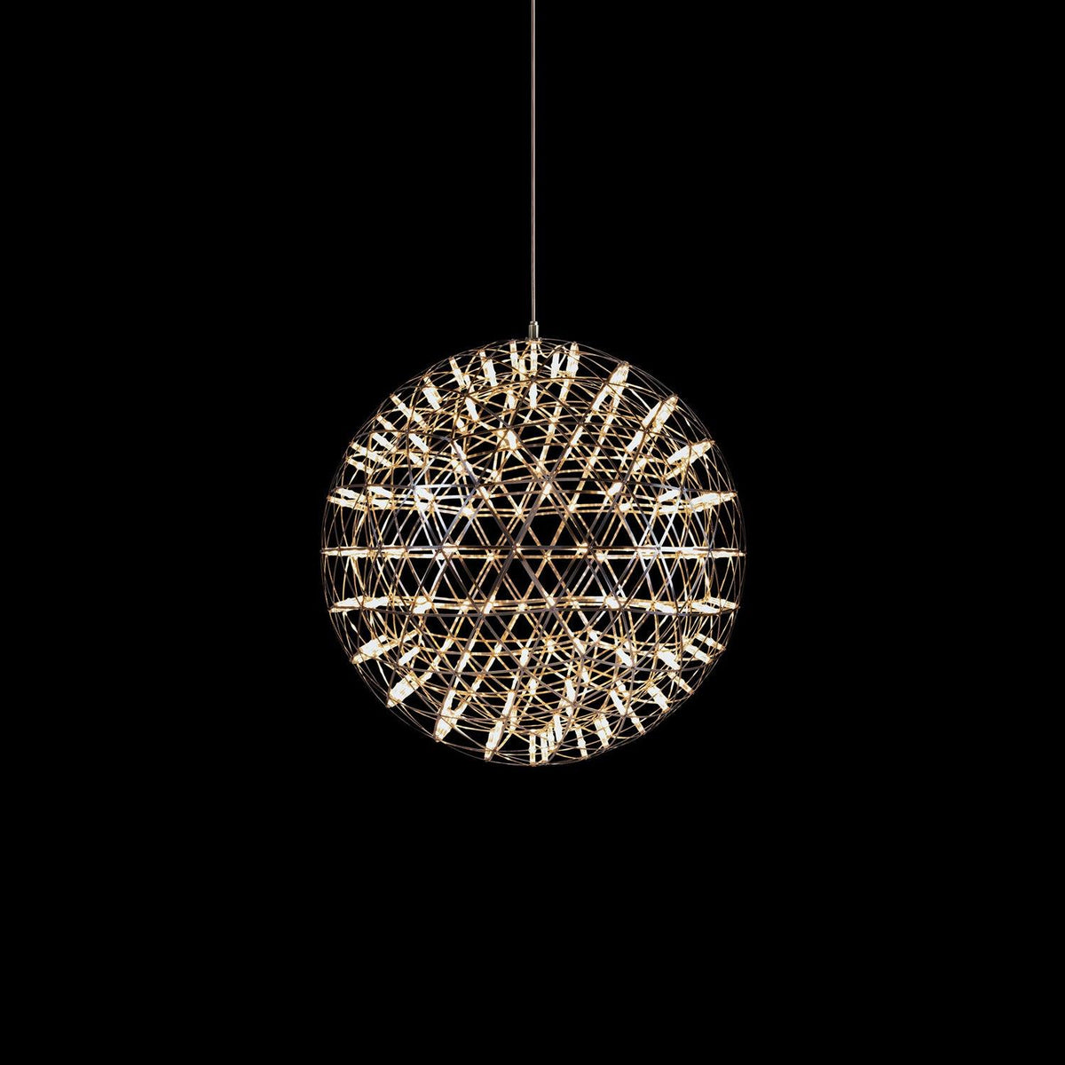 Sylvarin Goud Draad Cluster hanglamp Geometrisch Metaal Woonkamer