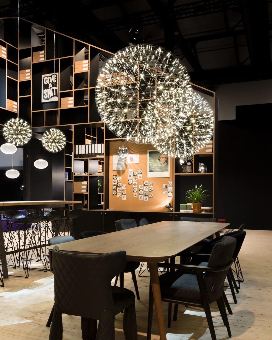 Sylvarin Goud Draad Cluster hanglamp Geometrisch Metaal Woonkamer