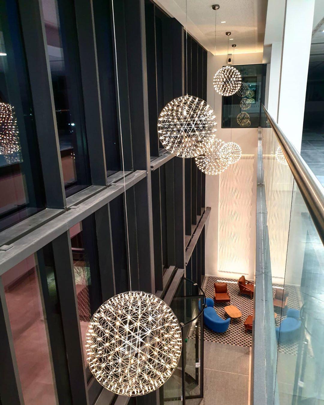 Delcourt Silver Spark Ball hanglamp
