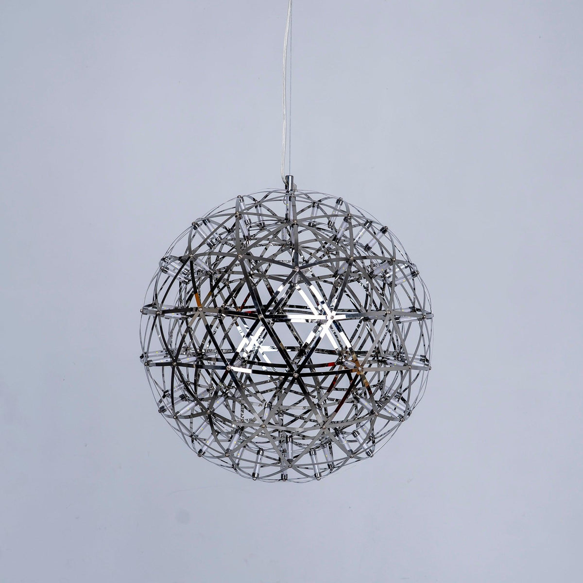 Delcourt Silver Spark Ball hanglamp
