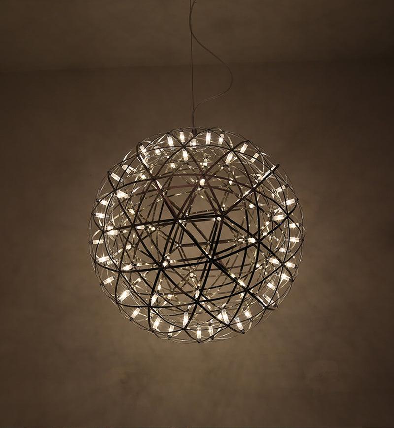 Delcourt Silver Spark Ball hanglamp