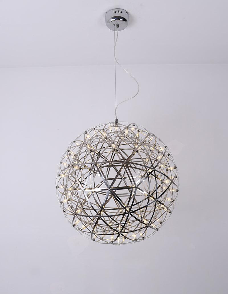 Delcourt Silver Spark Ball hanglamp