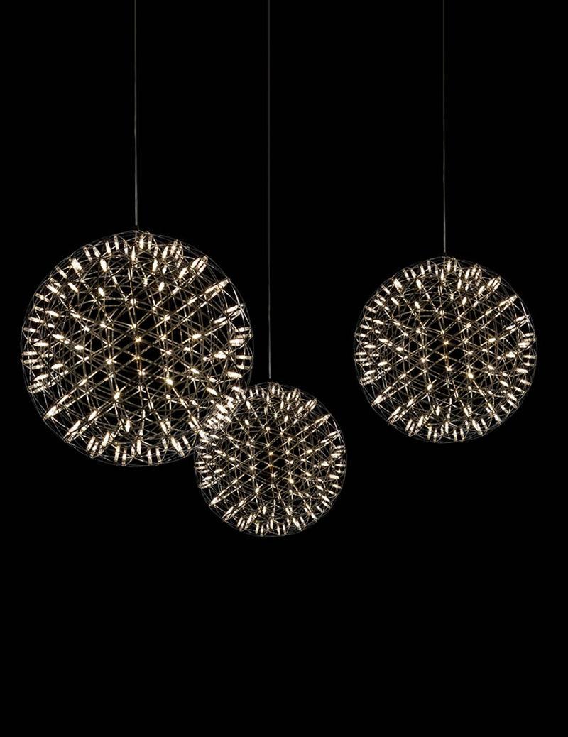 Sylvarin Goud Draad Cluster hanglamp Geometrisch Metaal Woonkamer