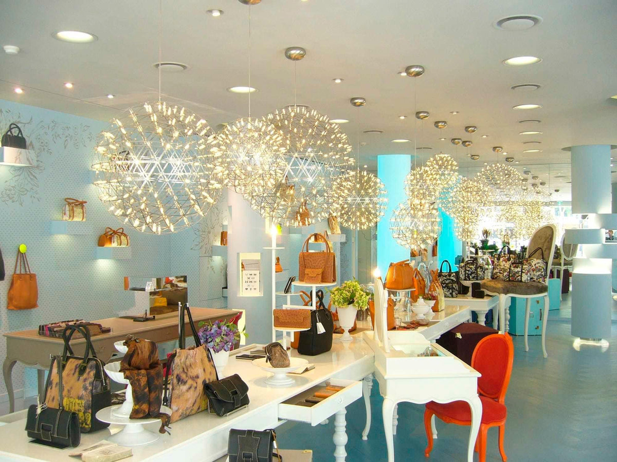Delcourt Silver Spark Ball hanglamp