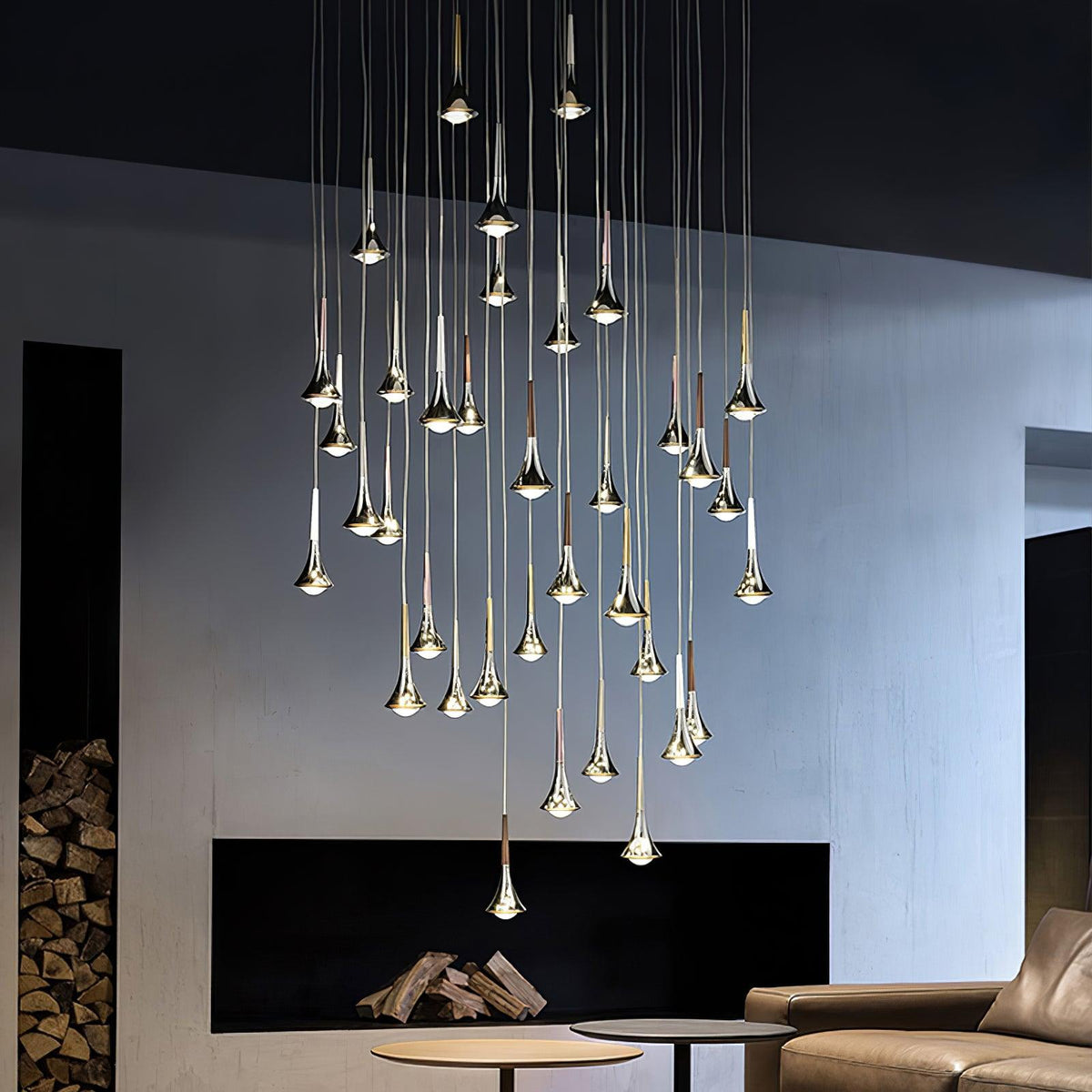 Lumalenne artistieke glamoureus hanglamp
