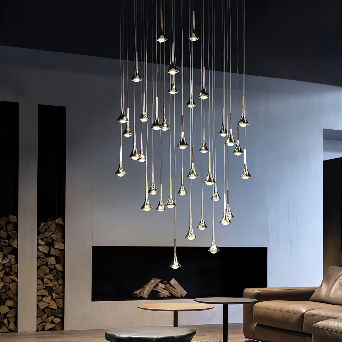 Lumalenne artistieke glamoureus hanglamp