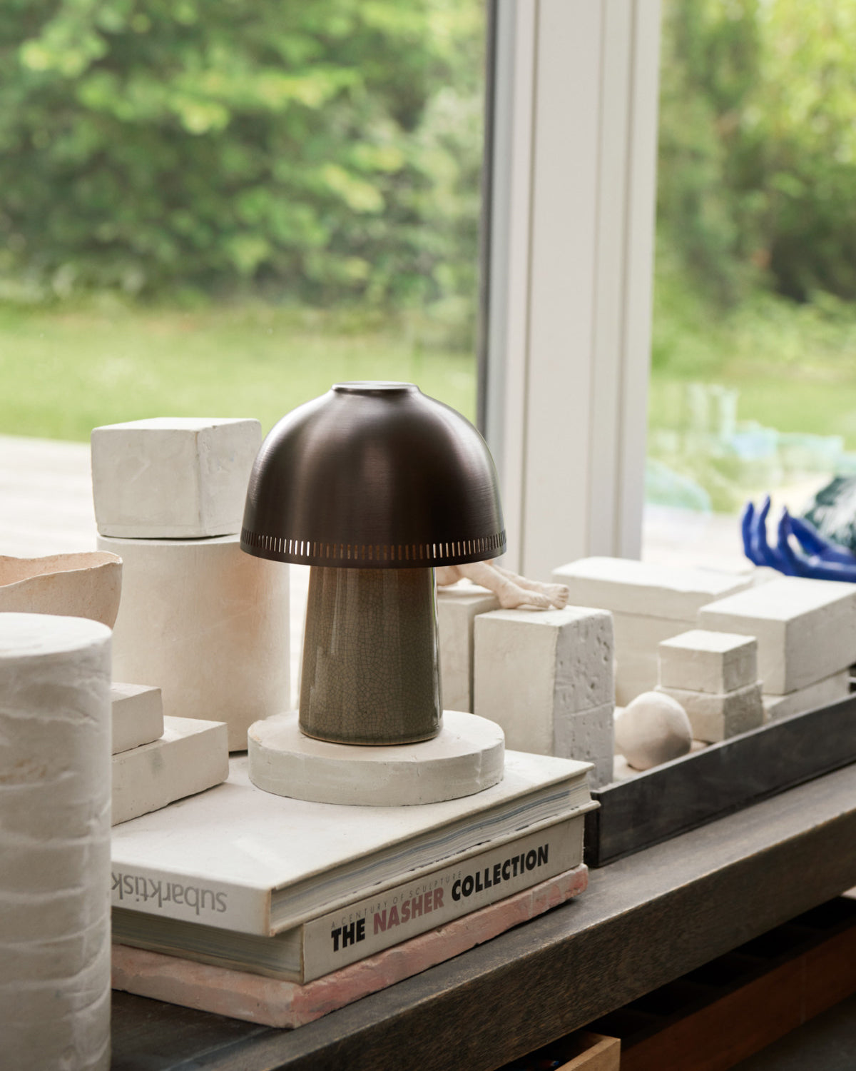 Raku tafellamp