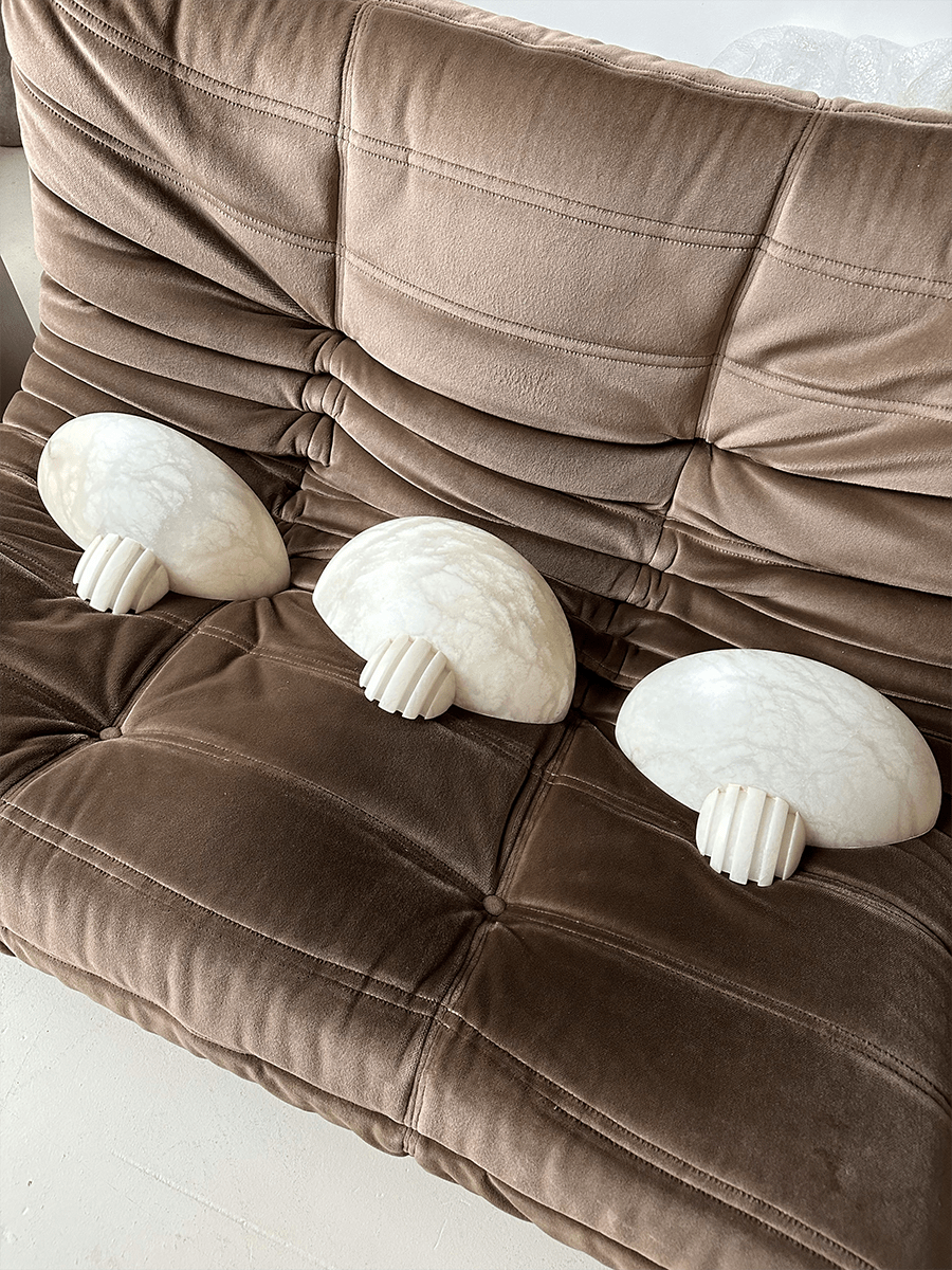 Rare albasten wandlamp