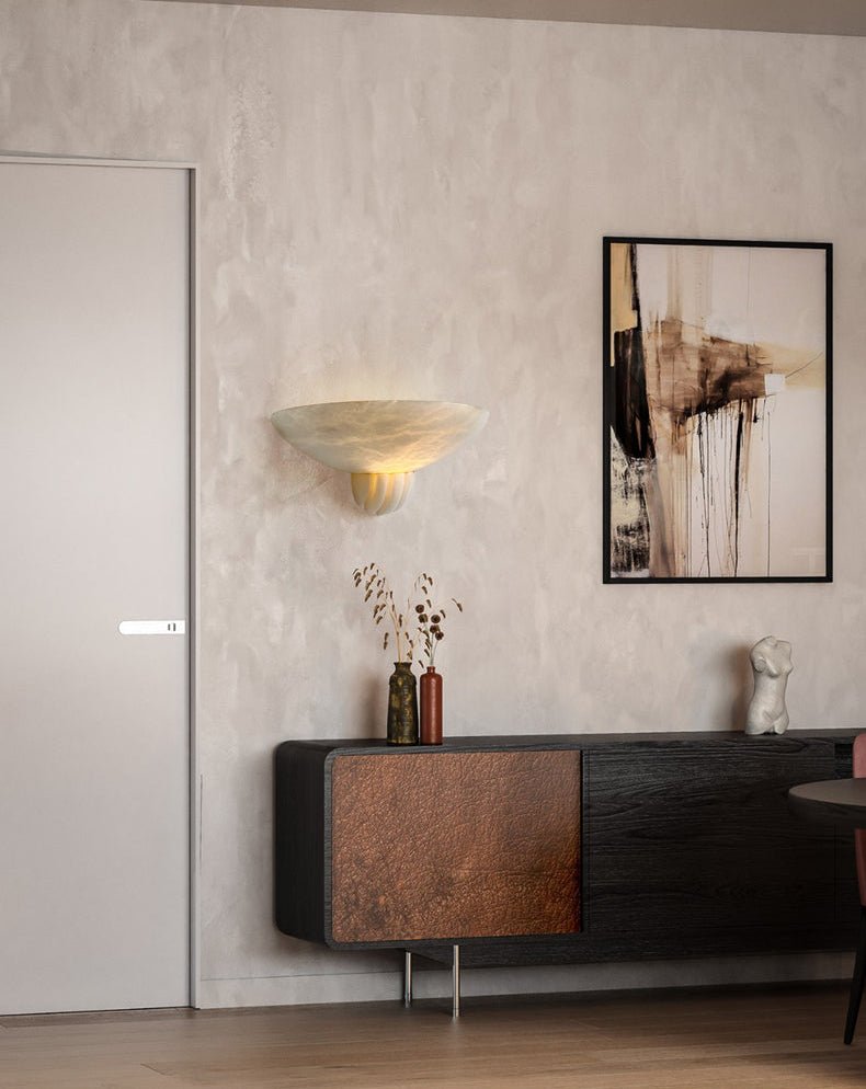 Rare albasten wandlamp