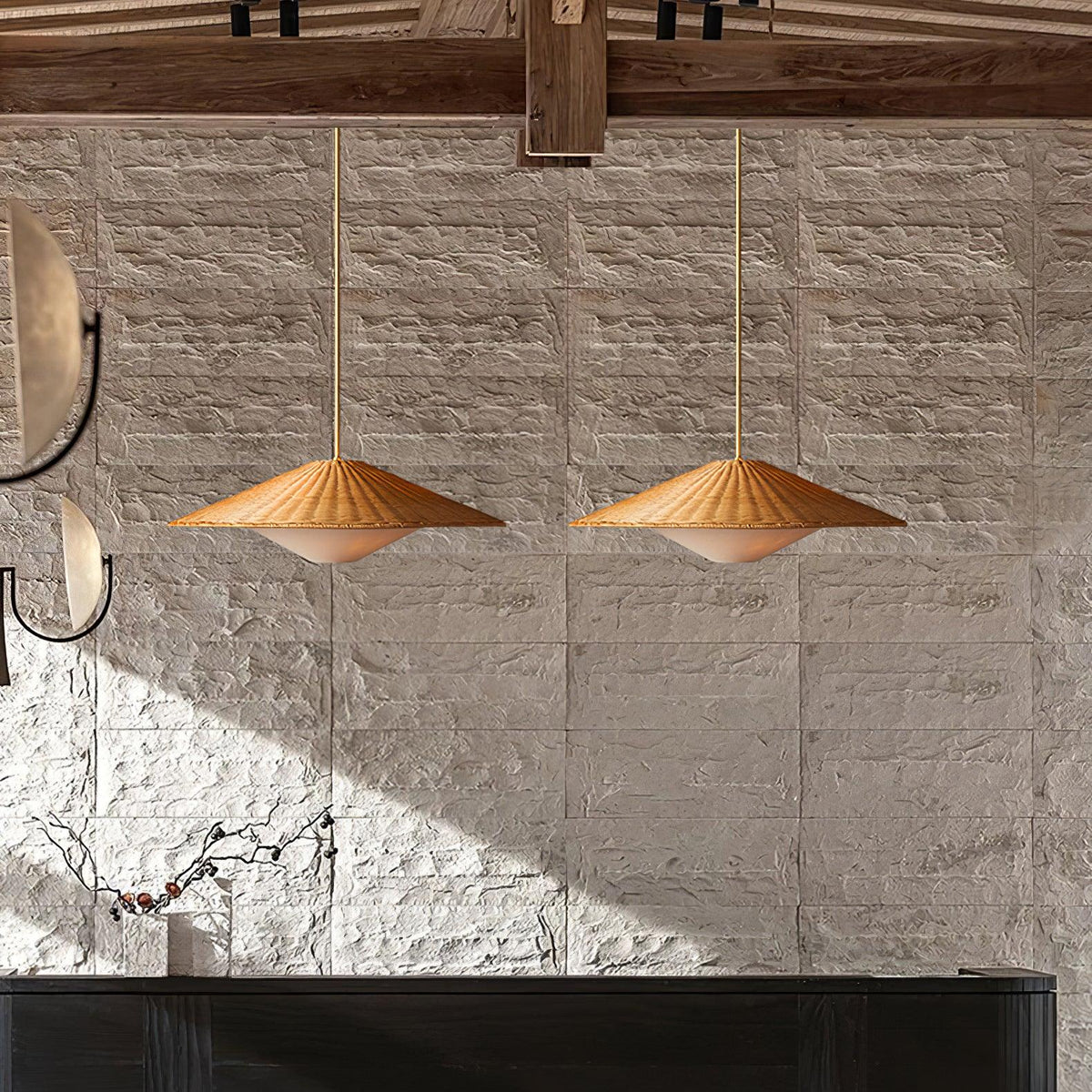 Kocan Rotan Minimalistische hanglamp