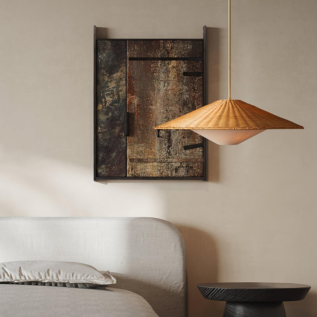 Kocan Rotan Minimalistische hanglamp