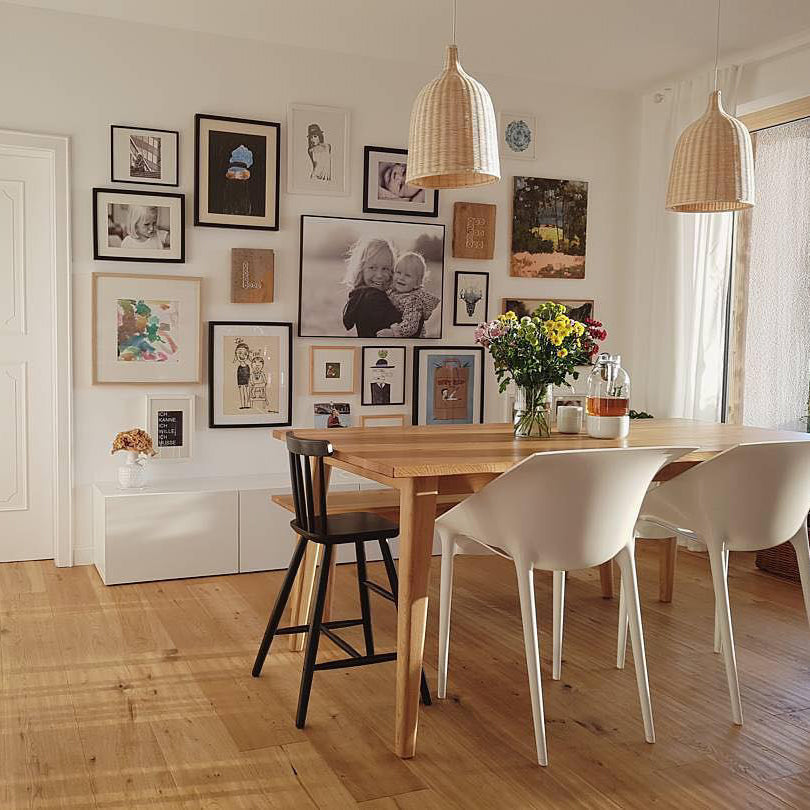Ravisine rustieke hanglamp van rotan