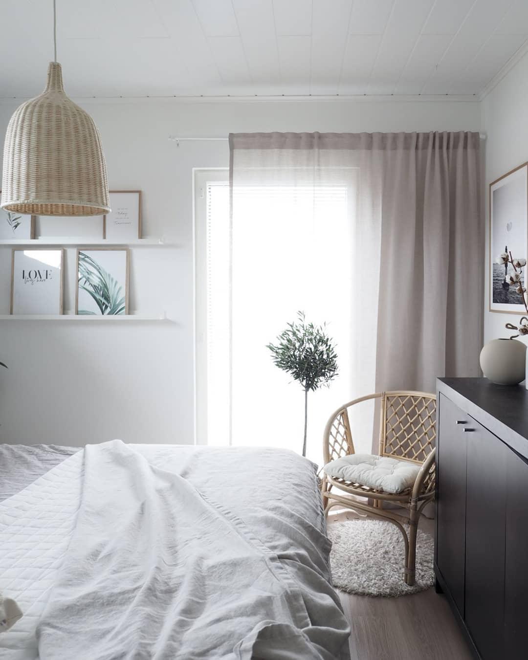 Ravisine rustieke hanglamp van rotan