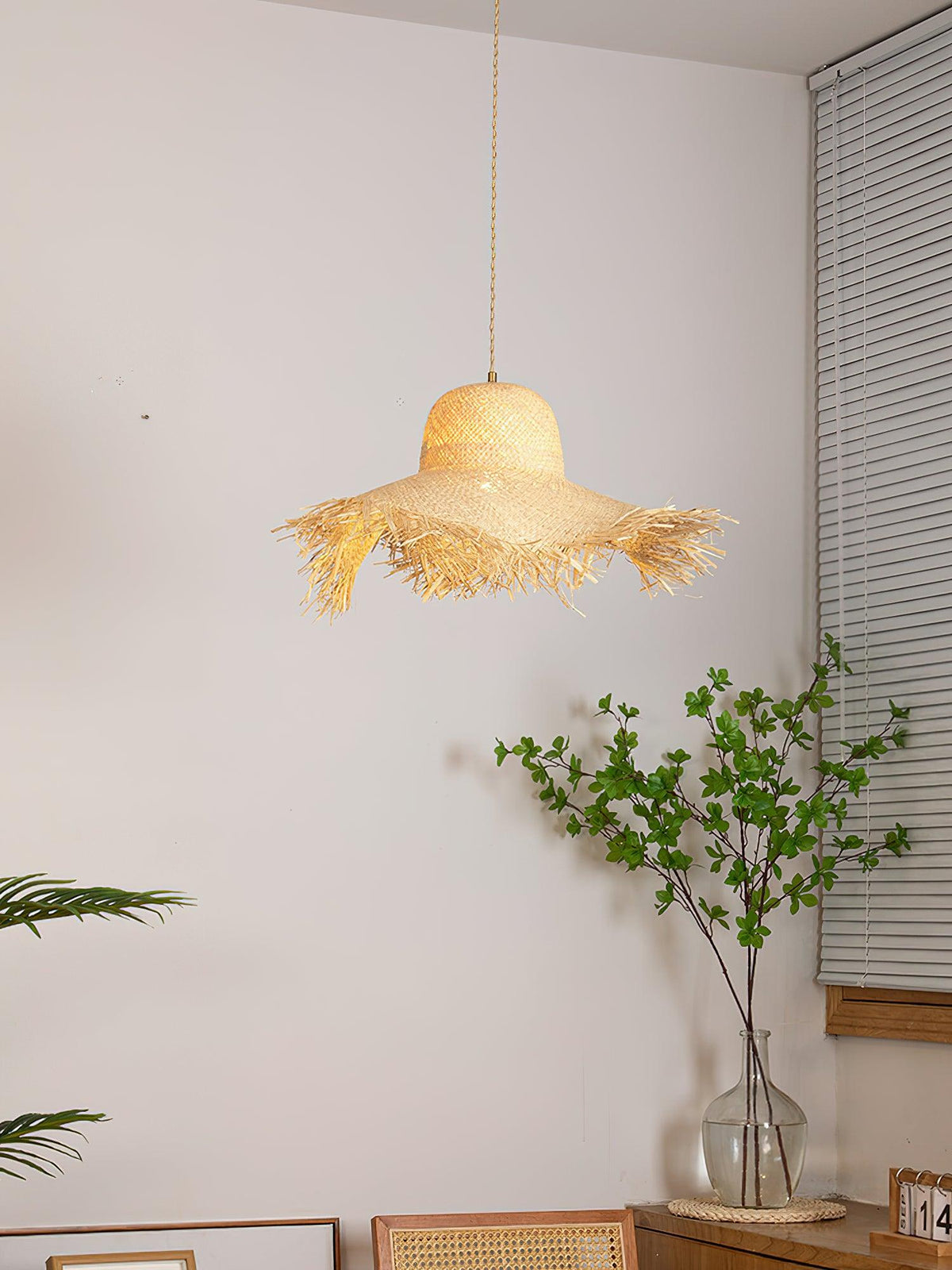 Vocan Rotan Vintage hanglamp