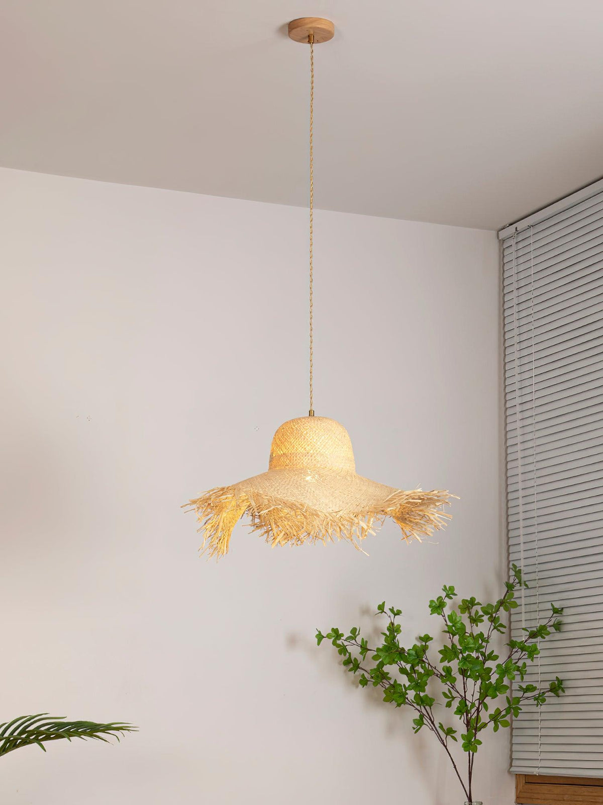 Vocan Rotan Vintage hanglamp