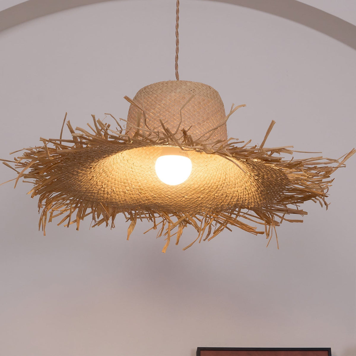 Vocan Rotan Vintage hanglamp