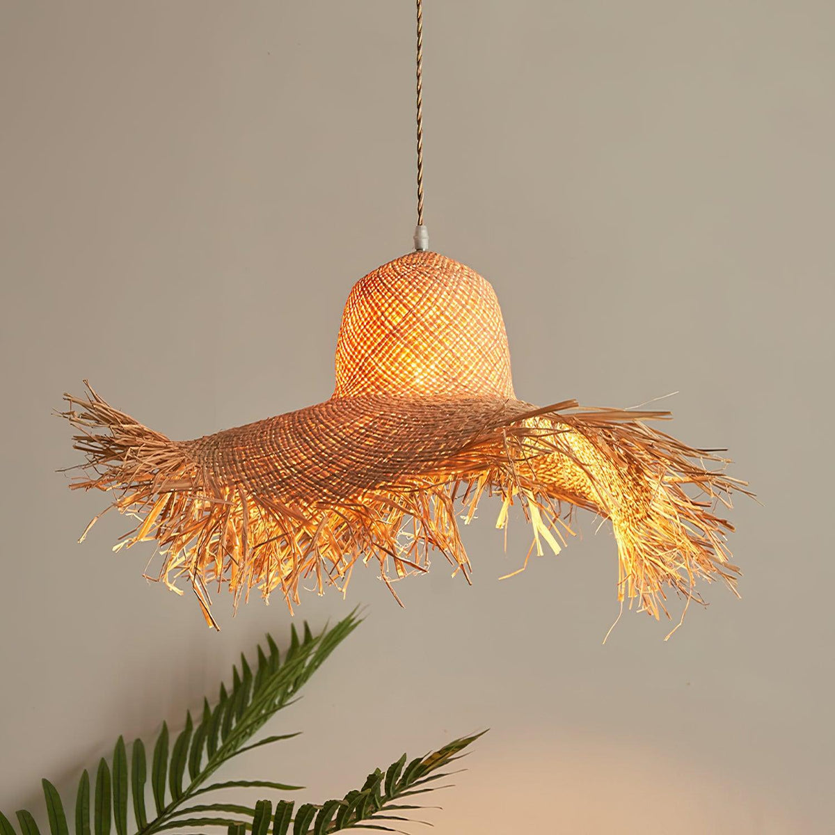 Vocan Rotan Vintage hanglamp