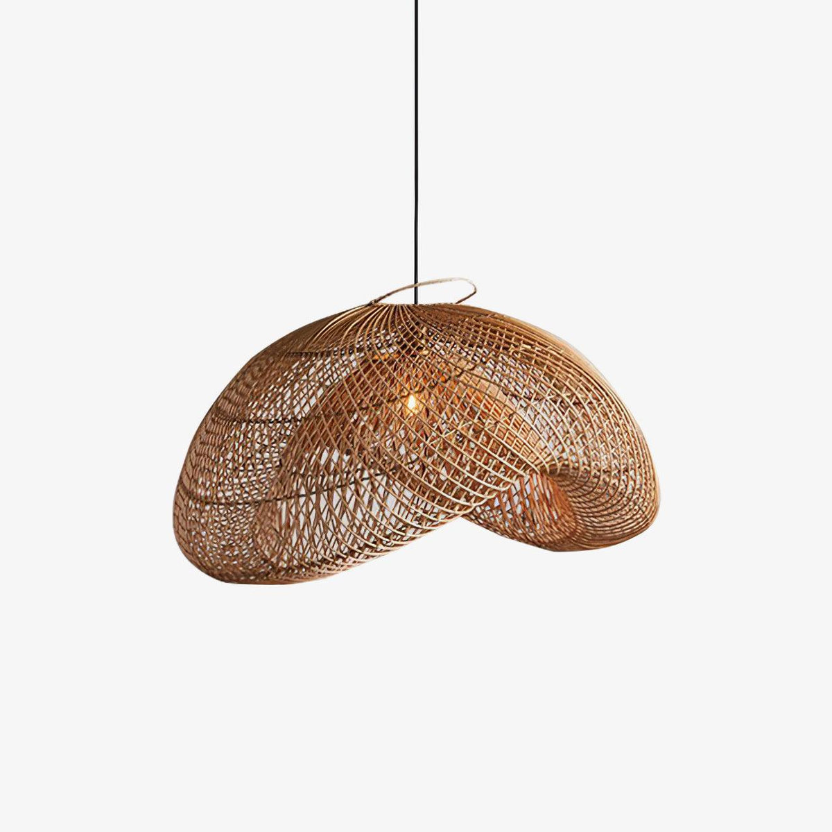 Averon Vintage hanglamp van rotan