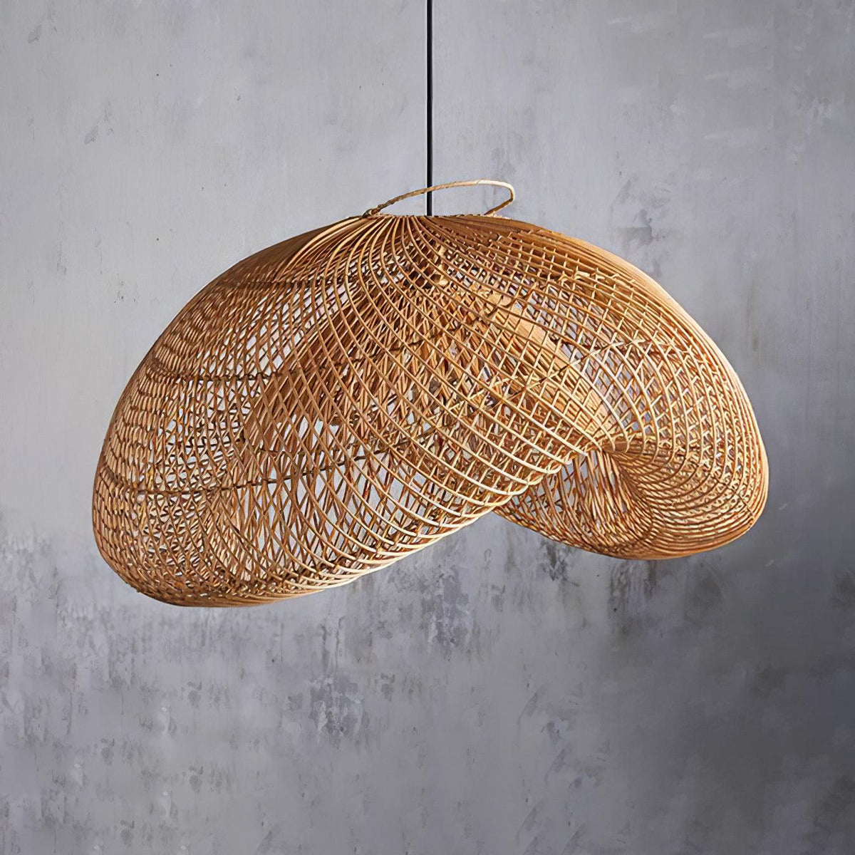 Averon Vintage hanglamp van rotan