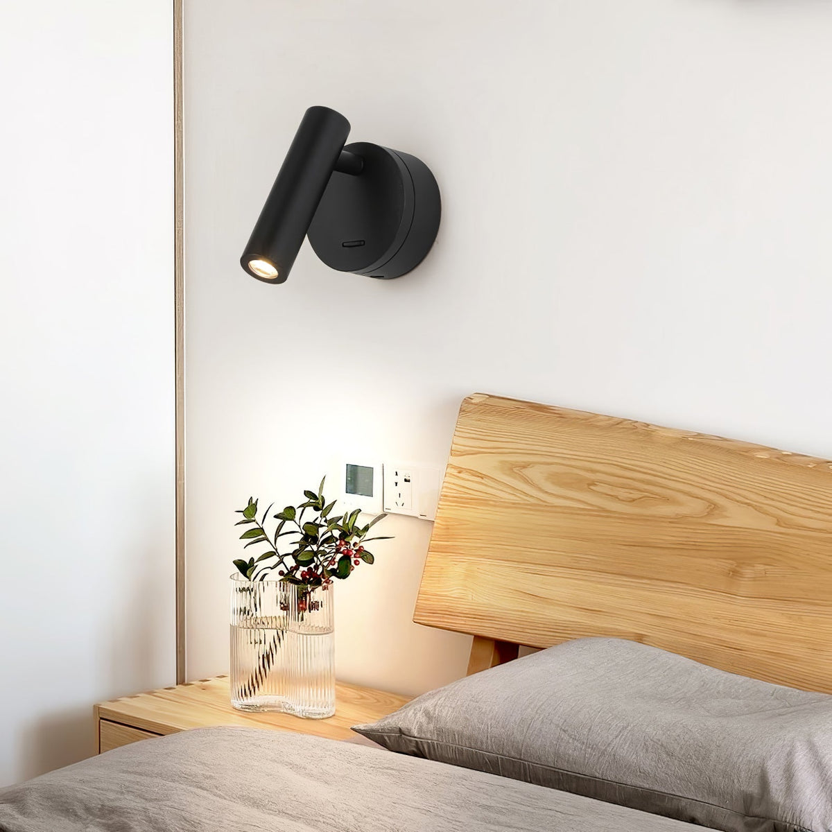 Cox Art Premium Lees LED Slaapkamer wandlamp