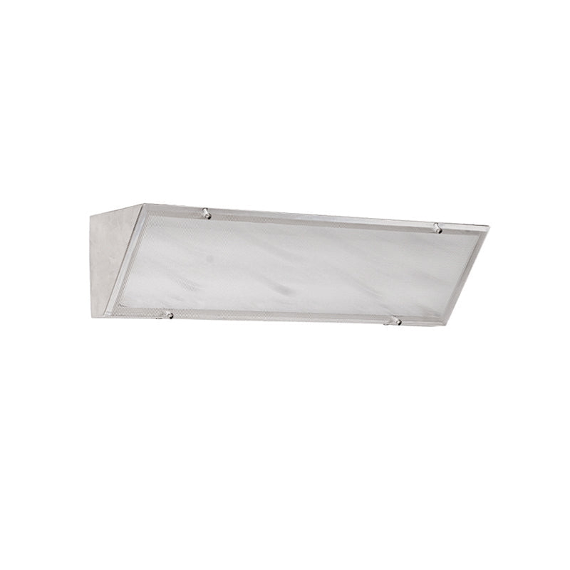 Recbox wandlamp chroom minimalistisch