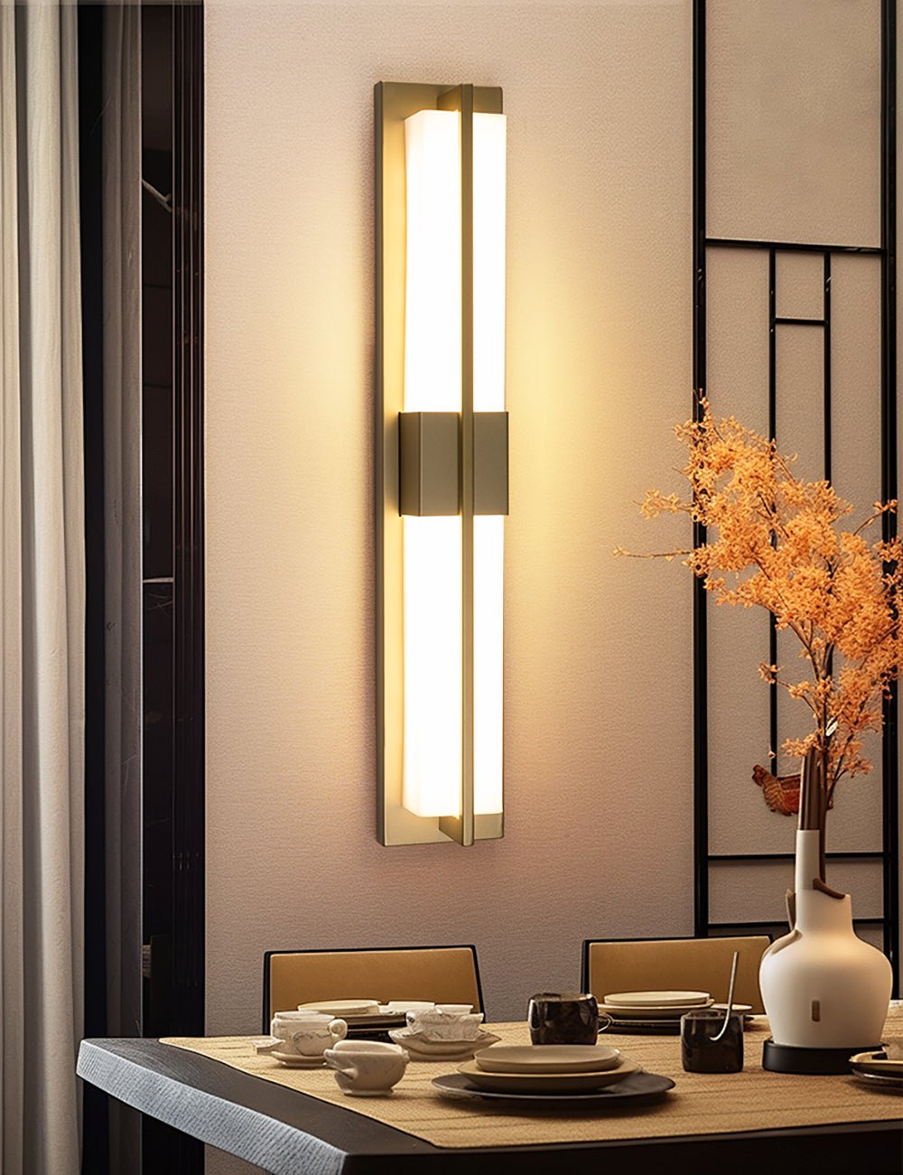 Laxor albast messing wandlamp