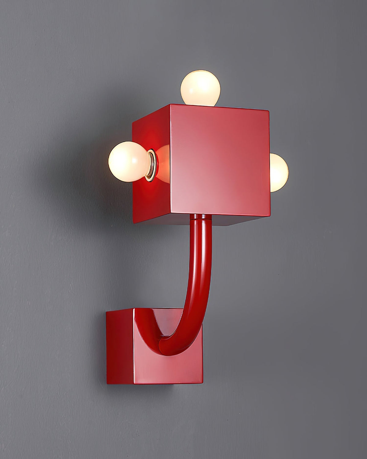Axis Rode wandlamp
