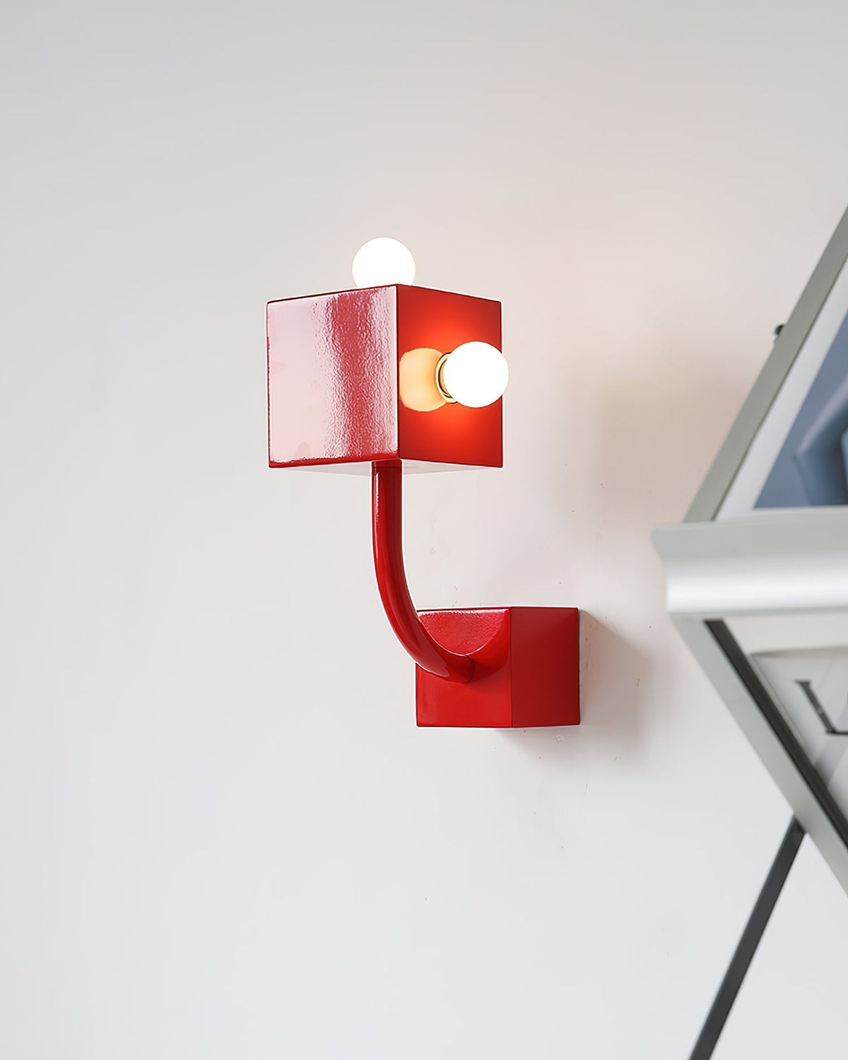 Axis Rode wandlamp
